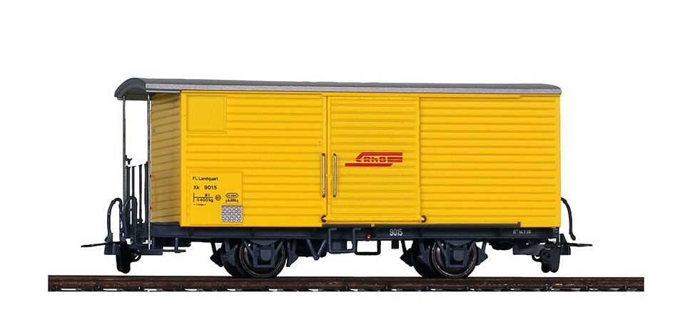 Bemo 2294195 RhB Xk 9015 FL Landquart Bahndienstwagen - Jahreswagen 2024