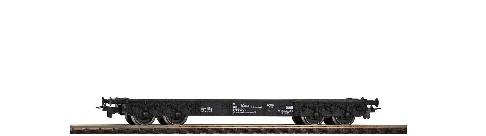 Bemo 2601860 DR Tragwagen Transportwagen