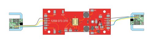 Bemo 5159370 Umbausatz auf LED Beleuchtungssatz RhB Ge 4/4 III *