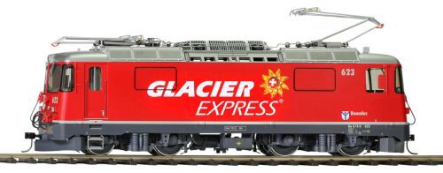 Bemo-0m 9358183 RhB Ge 4/4 II 623 "Glacier-Express" digital mit Sound