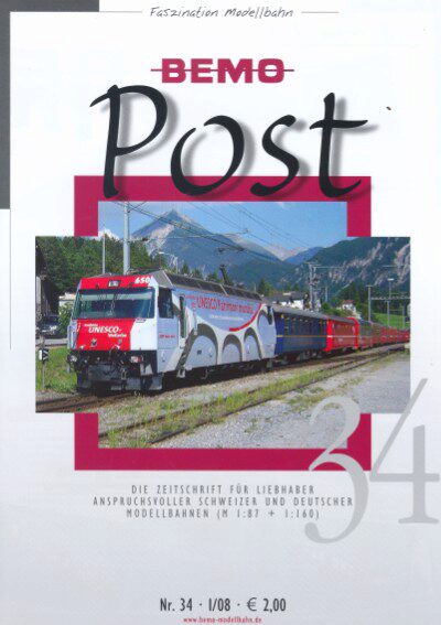 Bemo 0800034 Bemo Post Nr. 34