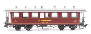Motreno 1780 BFD Furkabahn Personenwagen rot C 259