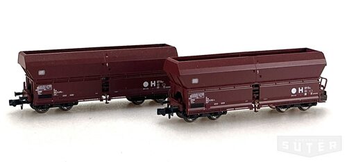 Fleischmann 852416 *DB Grossraum Selbstentladewagen-Set 2tlg