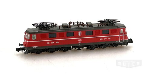 Fleischmann 737205 *SBB E-Lok Ae 6/6, rot, "Neuchatel", digitalisiert mit Lenz Decoder