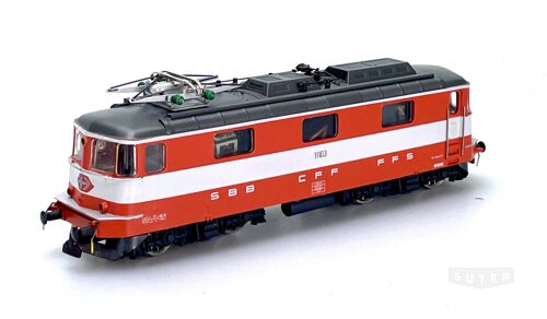 HAG 210 *SBB Swiss Express E-Lok Re 4/4 II orange/weiss  11103  ESU V5 digital