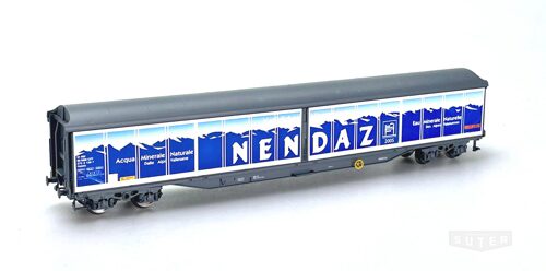 HAG 384 *SBB Güterwagen Habis Nendaz  blau/blau/weiss