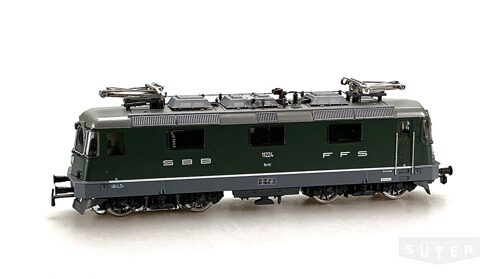 HAG 214 *SBB E-Lok Re 4/4 II grün Lok 11224