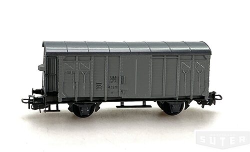 HAG 300grau *SBB ged. Güterwagen K3 mit Bremserhaus Guss grau