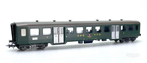 Liliput 87650 *SBB Leichtstahl Personenwagen 2.Klasse