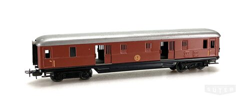 Märklin 4021 *SJ D-Zug Gepäckwagen, braun