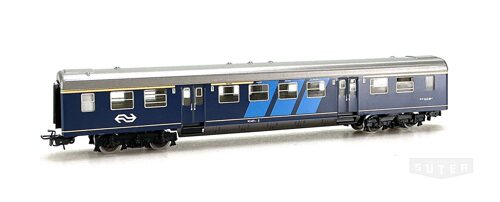 Märklin 4117 *NS D-Zug Sitzwagen blau Blech