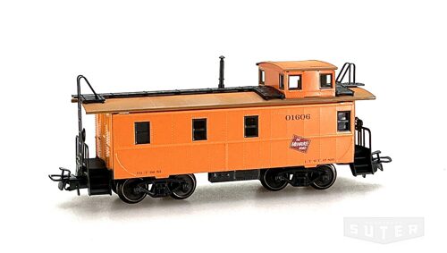 Märklin 45704 *US Güterzugbegleitwagen  Cabose  the Milwaukee Road