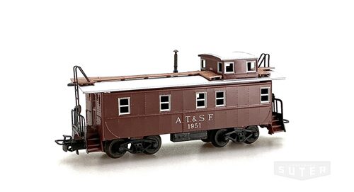 Märklin 4570 *US Cabose " A.T.&S.F. 1951", braun