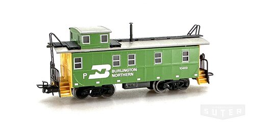 Märklin 4775 *US Caboose  "Burlingten Northern"  grün/gelb