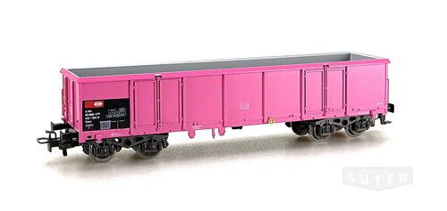 Märklin 4718 *SBB offener Güterwagen Eaos  pink