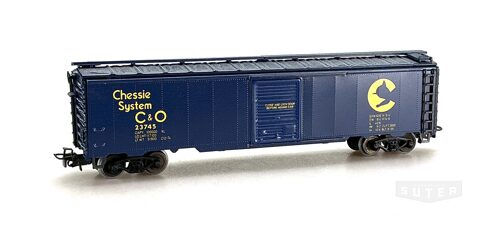 Märklin 4564 *US Box Car "Chessie System", blau