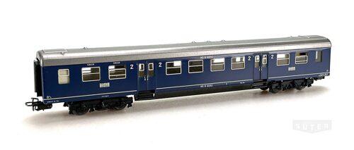 Märklin 4049 *NS Sitzwagen 2.Kl, Typ B6600, blau, OHNE Doppelpfeil