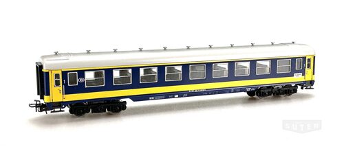 Märklin 4120 *SNCB D-Zug Liegewagen 1.Kl. Blau/gelb,  Blech