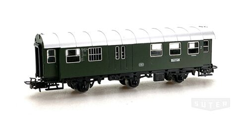 Märklin 4080 *DB Umbauwagen, grün, 2.Kl., mit Gepäckabteil