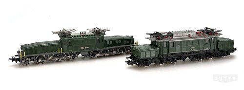 Märklin 3300 *Krokodil Doppelpackung 1 x SBB Ce 6/6 + 1 x DB BR 194