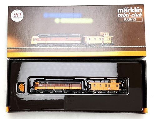 Märklin 88603 *US Dieselelektrische Lok mit Caboose Milwaukee Road.