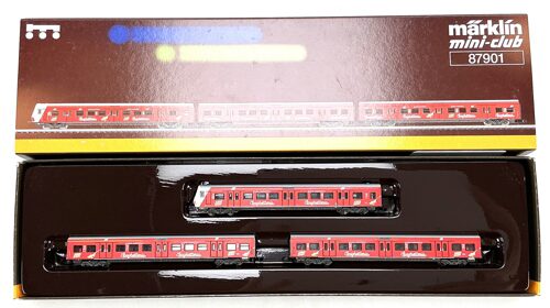 Märklin 87901 *DB S-Bahn  Knorr Spaghetteria mit Steuerwagen Set  3tlg