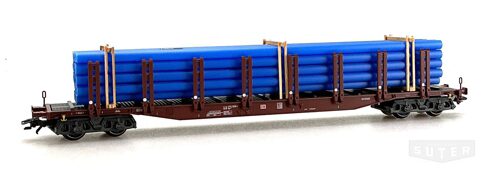 Märklin 47718 *DB Rungenwagen mit Wasserröhren