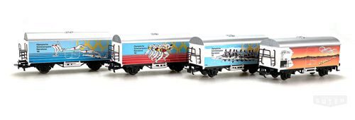 Märklin 84423 *Güterwagen Set Olympia Zug  4tlg