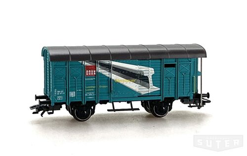 Märklin 46052 *SBB ged. Güterwagen K3, türkisblau,  Gleisbauer