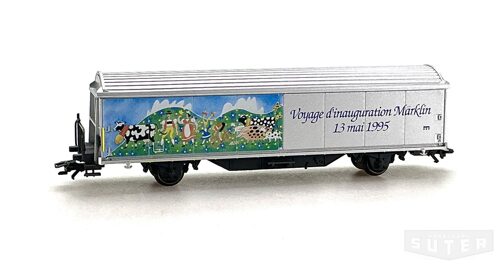Märklin  *SBB Schiebewandwagen Märklin Einweihungsfahrt 13.5.1995