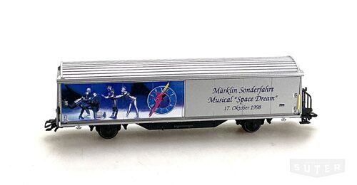 Märklin  *SBB Schiebewandwagen Märklin Space Dream 17.10.1998