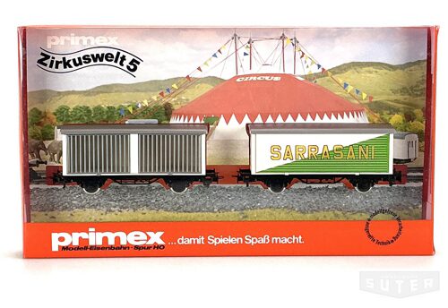 Primex 4590 *Sarrasani Zirkuswelt No 5:  2 Wagen