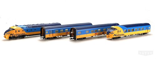 Märklin 3150 *Triebwagen Zug Northlander 4tlg.  Blau/ gelb  limitiert
