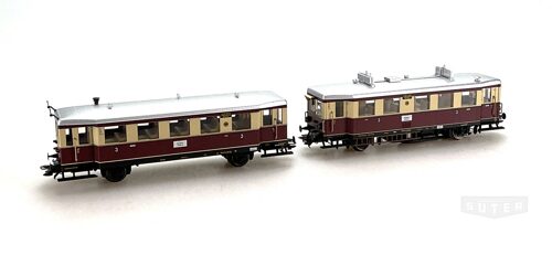 Märklin 37707 *DRG Dieseltriebwagen mit Beiwagen digital-mfx+sound