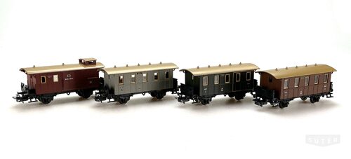 Märklin 4035 *Preussische Personenwagen 4 tlg
