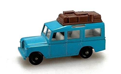 MATCHBOX 12 *Land Rover Safari blau  No 12  OHNE Schachtel