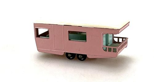 MATCHBOX 23 *Trailer Caravan  pink no 23  OHNE Schachtel