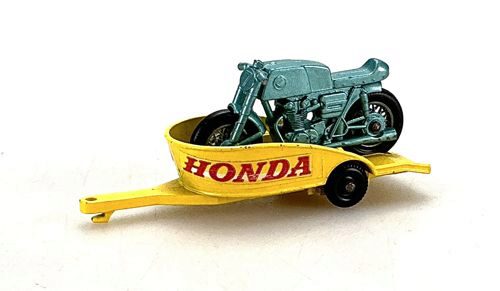 MATCHBOX 38 *Motorcycle & Trailer  no 38