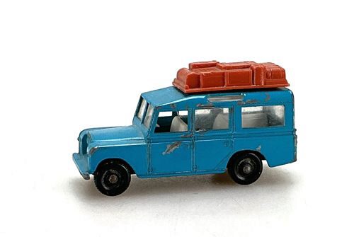 MATCHBOX 12 *Land Rover Safari blau  No 12  OHNE Schachtel