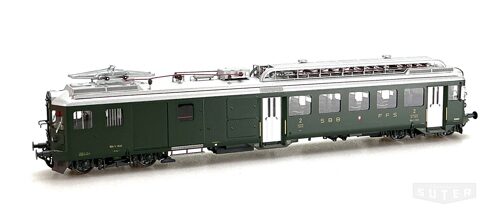 HRF 1645 *SBB Triebwagen  Bde 4/4 No 1645  um 1970