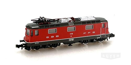 Minitrix 12977 *SBB E-Lok Re 4/4 II, rot    Lok Nr. 11116