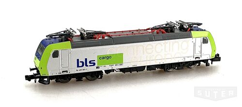 Minitrix 12159 *BLS E-Lok Re 485,BLS Cargo Connecting Europe, digitalisiert mit Lenz Decoder