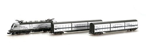 Hobbytrain H2749 *Taurus ES64  Prosche Güterzug 3tlg  Lok + 2 Wagen