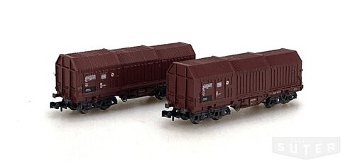 Roco 24038 *DB Teleskobhauben Wagen Set 2tlg