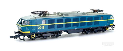 Roco 43670 *SNCB E-Lok Serie 2018 tükis/gelb