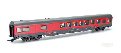 Roco 44763 *SBB Speisewagen "Buffet 200 rail in club", rot/grau
