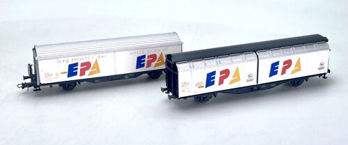 Roco 44071 *SBB Schiebewandwagen Set "EPA"  2 Wagen