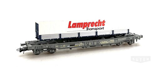 Staiber-Roco 4022 *SBB HUPAC Einheitstaschenwagen Lamprecht Aufleger