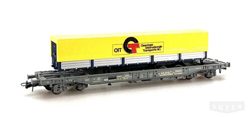 Staiber-Roco 4024 *SBB HUPAC Einheitstaschenwagen Oeschger Aufleger