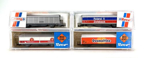 Lot 6053 *Spur N Konvolut Roco SBB Güterwagen 4tlg